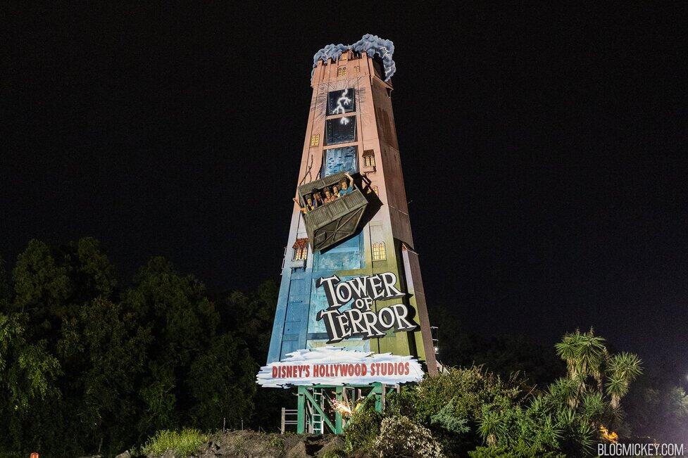 Twilight Zone Tower of Terror Billboard Demolished at Disney